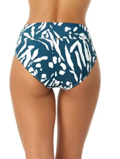Anne Cole Mid Rise Bikini Brief -Swimwear Specialty Store 23MB37257AnneColeMidRiseBikiniJungleFeverBackEdit