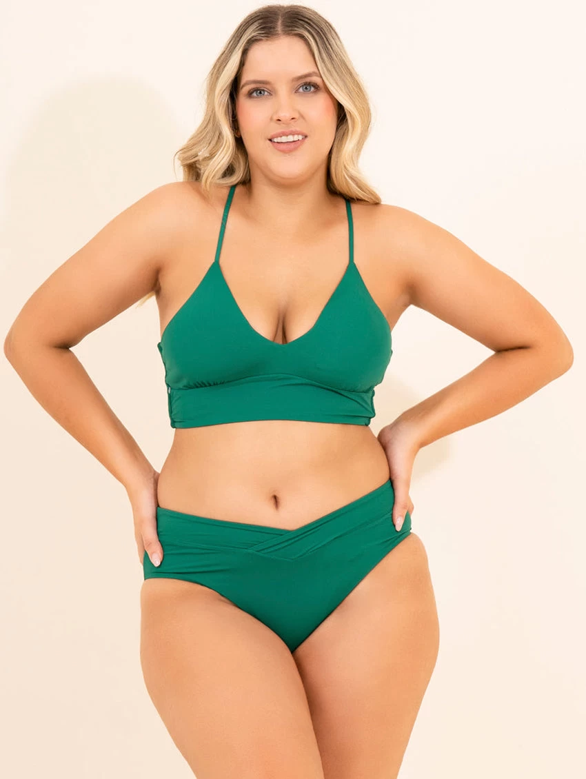 Maaji Daylight Longline Triangle Bikini Top 5 Maaji Daylight Longline Triangle Bikini Top - Image 5