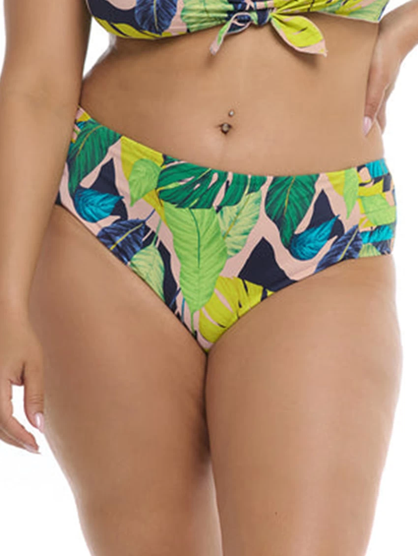 Body Glove Manoa Falls Plus Size Retro Bikini Brief 1 Body Glove Manoa Falls Plus Size Retro Bikini Brief