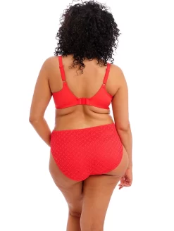 Elomi Bazaruto Underwire Plunge Bikini Top -Swimwear Specialty Store ES800602ElomiSavanetaPlungeBikiniTopES800672SavanetaMidRiseBikiniBriefSunsetBack