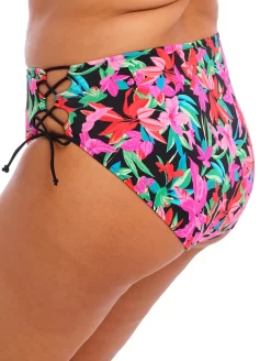 Elomi Savaneta Bikini Brief 7 Elomi Savaneta Bikini Brief -Swimwear Specialty Store ES801370SavanetaBikiniBriefBlackSide