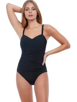 Profile By Gottex Tummy Control Underwire One Piece Swimsuit