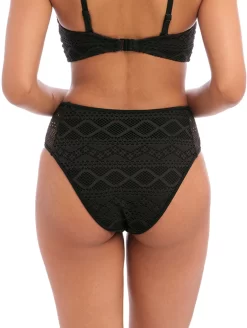 Freya Sundance Hi-Waist Bottom -Swimwear Specialty Store FreyaSundanceHighWaistBikiniBriefBlackAS4001Back