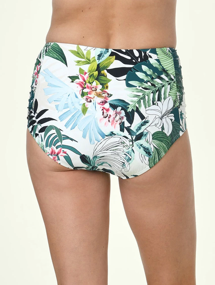 Jantzen Nature Glow Side Shirred Comfort Core Bikini Brief 2 Jantzen Nature Glow Side Shirred Comfort Core Bikini Brief - Image 2