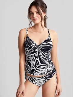 Panache Seychelles Balcony Tankini -Swimwear Specialty Store SW1531BalconyTankiniSW1536ClassicPantFrontEdit